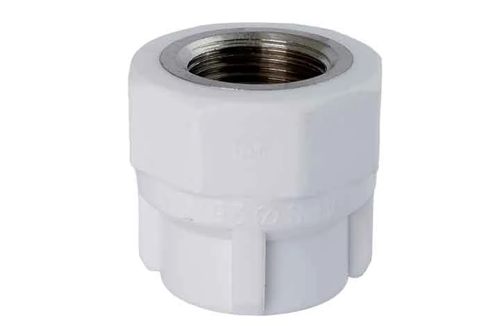 بوشن یکسر فلز سفید 25x1/2